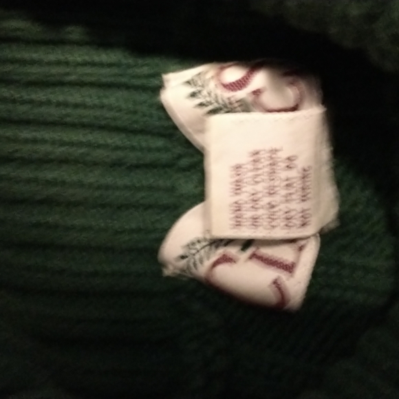 Lodge Classics woman's size M long sleeve turtleneck cotton vtg knitted sweater - Picture 4 of 10